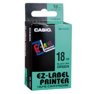 Casio XR-18GN1 標籤帶
