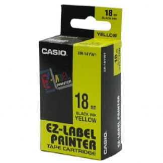 Casio XR-18YW1 標籤帶