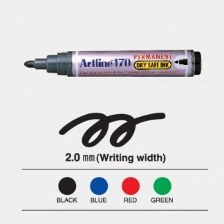 Artline EK-170 箱頭筆-黑(12's)