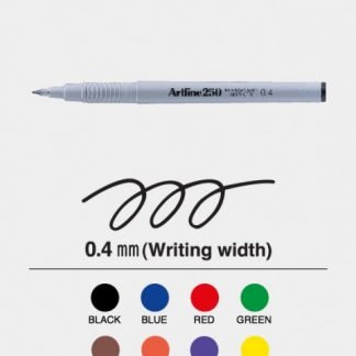 Artline EK-250 箱頭筆(12's) -黑