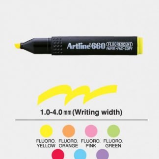 Artline EK-660 螢光筆-橙