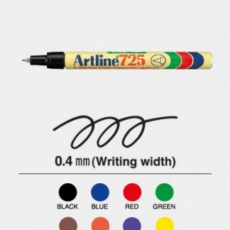 Artline EK-725 箱頭筆-黑(12's)