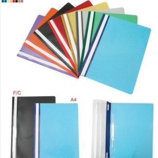 LW350 透明文件夾 F4 - 黃