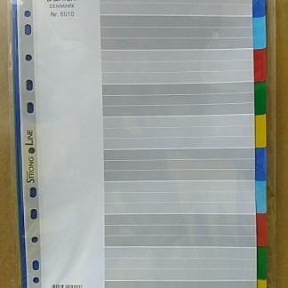 Bantex 6010 分類紙10格