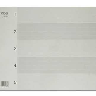 Bantex 6018 A3E 分類紙5格