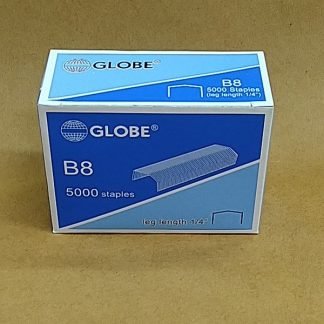 Globe B8 1/4" 釘書針 5000's