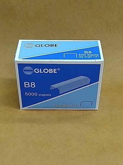 Globe B8 1/4" 釘書針 5000's