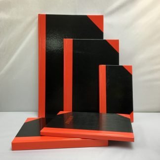 紅黑硬皮簿 3"x4"-100p