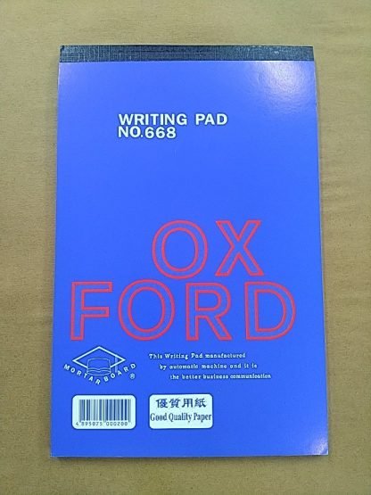 Mortar Oxford 668 單行簿 A5空白