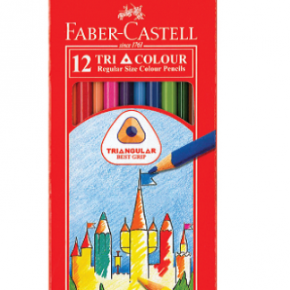 Faber 115853 顏色筆 (12色)