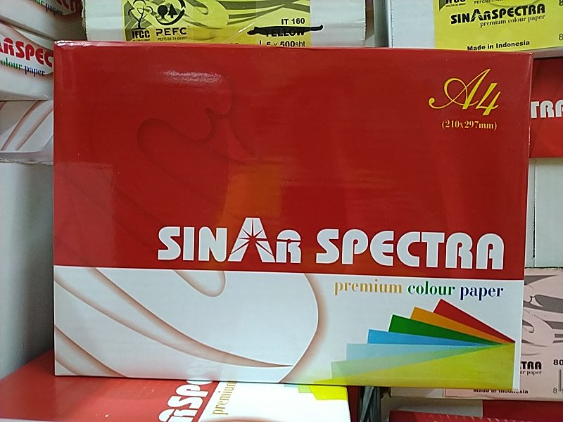 Sinar 彩色影印紙 A4 (100 Ivory)