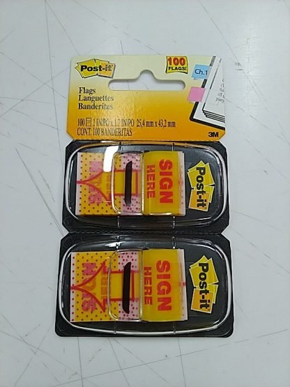 3M 680-SH2 旗仔-Sign Here (孖裝) – 格力文具公司