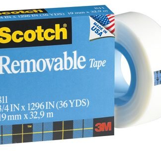 3M 811 Removable Tape 3/4"