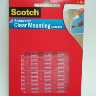 3M 859 Removable Clear Mounting Squares