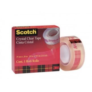 3M CC1920 Crystal Clear Tape 3/4"