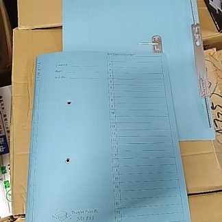 883 Paper File A4 - Blue