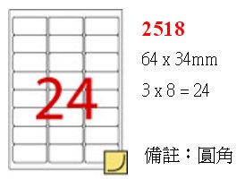 Smart Label 2518