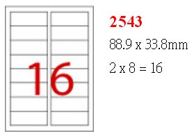Smart Label 2543