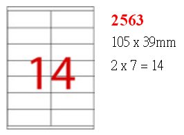 Smart Label 2563