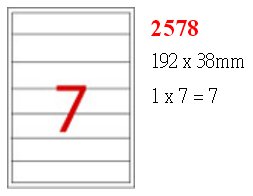 Smart Label 2578