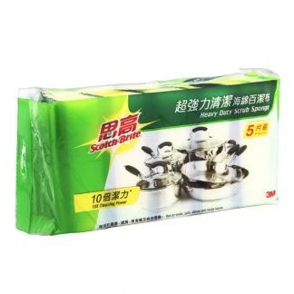 Scotch Scrub Sponge 5's