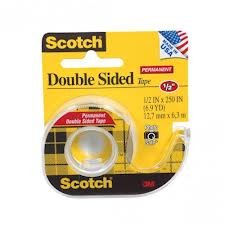 3M 136 Double Stick Tape w/Dispenser