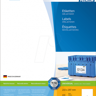 Herma White Label A4-100's (#4...)