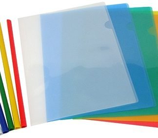 Q310 Plastic Folder A4-Blue (12's)
