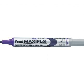 Pentel MWL5S White Board Marker-Purple(12's)