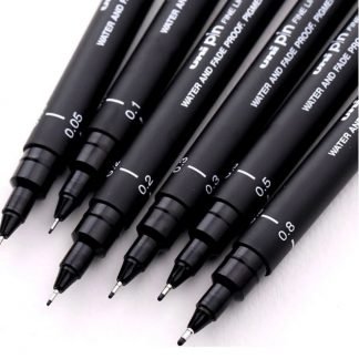 Uni Pin-01 Pen 0.1mm-Black