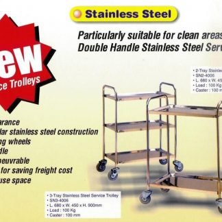SN2-4006 Stainless Steel Trolley